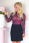 Loved by Lykke - Bluse - Ulla LS Blouse - Wine Flower  