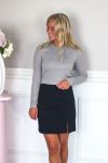 Loved by Lykke - Nederdel - Bellis Jersey - The Perfect Skirt - Black