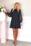 Loved by Lykke - Kjole - Andrea Short Dress - Black