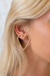 Lucky Lemon - Øreringe - Lucy Heart Earrings - Rose Gold