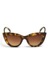 Pieces - Solbrille - Donai Sunglasses - Black Turtle
