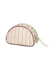 Maanesten - Toilettaske - Makeup Bag Medium Summer Stripes - Peach