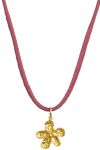 Maanesten - Necklace - Rosa Choker - Guld