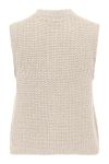 JDY - Vest - Mabel S/L O-Neck Button Vest - Birch