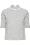 Ichi - T-shirt - Macon SS - Grey melange