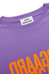 Mads Nørgaard - T-shirt - Single Organic Trenda P Tee - Paisley Purple