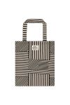 Mads Nørgaard - Taske - Sacky Atoma Bag - Stripe Play Aop/Black