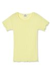 Mads Nørgaard - T-shirt - Pointella Trixy Tee - Tender Yellow