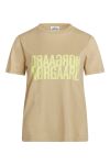 Mads Nørgaard - T-shirt - Single Organic Trenda P Tee - Croissant