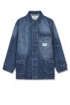 Mads Nørgaard - Jakke - Arizona Denim Johnny Jacket - Blue Mid Wash