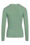Mads Nørgaard - Bluse - 5x5 Stripe Tinilla - Multi Pastel Green