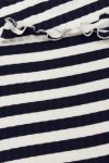Mads Nørgaard - Bluse - 5x5 Stripe Trutte Tee 5X5 - Stripe/Deep Well