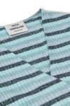 Mads Nørgaard - Bluse - Super Stripy Tamolly - Multi Blue