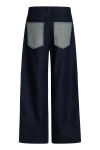 Mads Nørgaard - Bukser - Krauer Block Pants - Estate Blue/Cloud Dancer