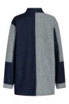 Mads Nørgaard - Jakke - Bell Block Jacket - Estate Blue/Cloud Dancer