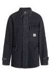 Mads Nørgaard - Jakke - Black Denim Johnny Jacket - Black