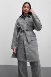 Mads Nørgaard - Jakke - Grey Denim Jeiru Coat - Grey