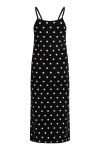 Mads Nørgaard - Kjole - 1x1 Organic Delkissa Dress - Black/Whitecap Gray