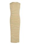 Mads Nørgaard - Kjole - 5x5 Stripe Polly Dress - 5x5 Stripe Croissant