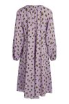 Mads Nørgaard - Kjole - Bumpy Flower Bellini Dress Brushed Dot - Lavendula