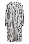 Mads Nørgaard - Kjole - Chakra Trisha Dress - Paint Stripe Aop/White Alyssum