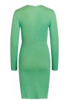 Mads Nørgaard - Kjole - Flex Crepe Vulcan Dress - Light Grass Green