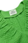 Mads Nørgaard - Kjole - Gaze Bellini Dress - Classic Green
