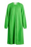Mads Nørgaard - Kjole - Gaze Bellini Dress - Classic Green