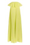 Mads Nørgaard - Kjole - Gaze Lardini Dress - Sunny Lime