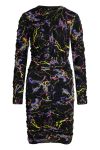 Mads Nørgaard - Kjole - Pollux Aachen Dress - Sky/Black