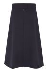 Mads Nørgaard - Nederdel - Soft Suiting Lunar Skirt - Deep Well