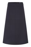 Mads Nørgaard - Nederdel - Soft Suiting Lunar Skirt - Deep Well