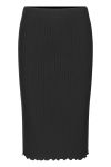 Mads Nørgaard - Nederdel - 5x5 Solid Emana Skirt - Black