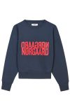 Mads Nørgaard - Sweatshirt - Organic Sweat Tilvina Sweatshirt - Parisian Night