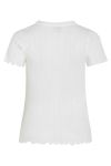 Mads Nørgaard - T-shirt - Pointella Trixa Tee - White Alyssum
