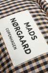 Mads Nørgaard - Taske - Check Club Pillow - Black/Beige