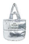 Mads Nørgaard - Taske - Pillow Bag Crinkled Metal - Silver