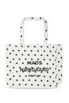 Mads Nørgaard - Taske - Recycled Print Boutique Athene Bag - Midi Dot Snowhite