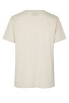 Mads Nørgaard - T-shirt - Single Organic Trenda P Tee - Silver Birch