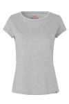 Mads Nørgaard - T-shirt - Organic Jersey Teasy Tee FAV - Light Grey Melange (Levering midt april)