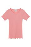 Mads Nørgaard - T-shirt -  Pointella Trixy Tee - Rose Tan Melange
