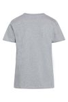 Mads Nørgaard - T-shirt - Single Organic Trenda P Tee - Light Grey Melange