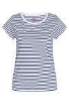 Mads Nørgaard - T-shirt - Teasy Tee FAV - Estate Blue/Brilliant White