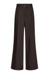 Neo Noir - Bukser - Malba Poplin Pants - Dark brown