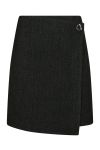 Neo Noir - Nederdel - Marisi Herringbone Skirt - Dark Grey