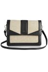 Markberg  - Taske - Jane Crossbody Bag Canvas Mix - Black/Offwhite