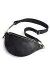 Markberg - Taske - ElinorMBG Bum Bag - Grain Black w/Gold