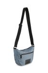 Markberg - Taske - CasieMBG Large Crossb., Recyc - Dusty Blue w/Black