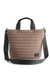 Markberg - Taske - Isabella Shopper - Recycled Puffer - Earth w/Black