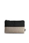 Markberg - Taske - Simone Make-up Purse Mega Puf - Black/Sand